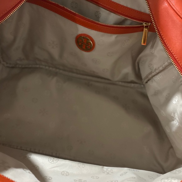 Tory Burch Robinson Saffiano Leather Travel Bag - Picture 10 of 16